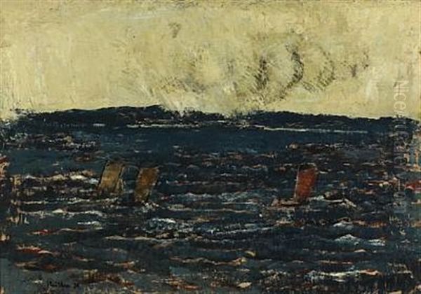 Sailing Boats At The Sea - view 1