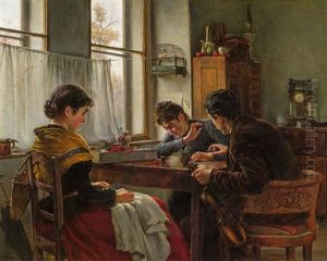 The Amorous Violinist by Carl Zewy