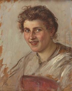 Damenportrat by Carl Zewy