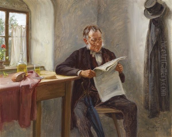 Der Zeitungsleser - view 1