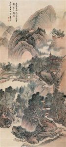 Landscape (in Wangmeng's Style) by Zhai Dakun