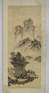 Chinese Ink/color Painting, Signed Chinese Ink/color Painting, Signed