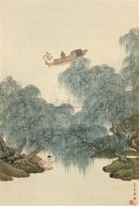 Fishing by  Zhang Yin