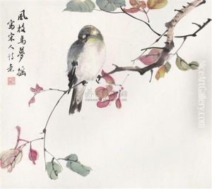 Bird And Flowers by Zhao Shuru