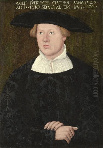Portrait Of Wolff Fuerleger, Three-quarter Length - view 1