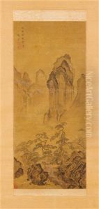 A Chinese Scroll Painting by  Zhao Zuo