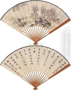Landscape And Calligraphy Landscape And Calligraphy