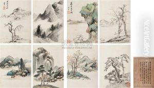 Landscape (20 Works) by  Zhu Xuan