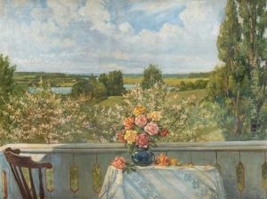 Meadow View by Stanislav Yulianovich Zhukovsky