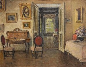 Interieur by Stanislav Yulianovich Zhukovsky