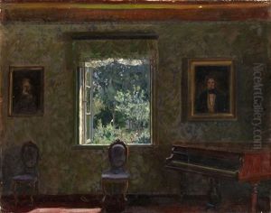 Interior. Sunny Day by Stanislav Yulianovich Zhukovsky