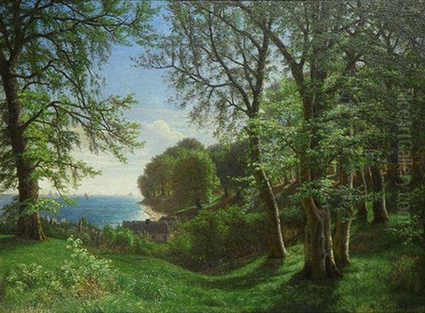 Wooded Clearing To The Sea - view 1