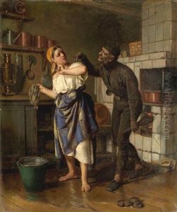 Chimney Sweep by Firs Sergeevich Zhuravlev