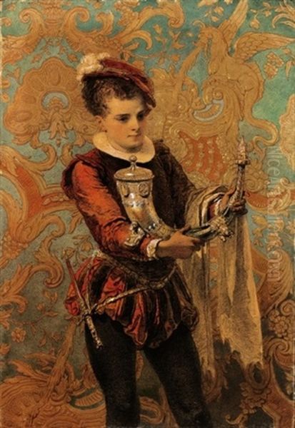 Aprod Ivokurttel (cadet With Drinking Horn) - view 1