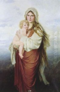 Frau Mit Kind by Alexander Zick