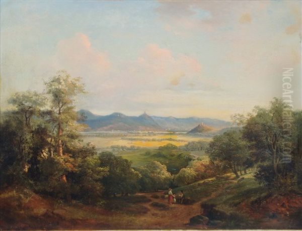 View Over The Rhine Valley - view 1