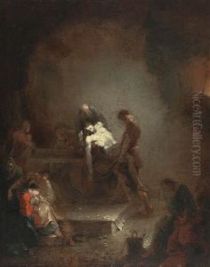 Grablegung Christi by Januarius Zick