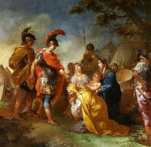 Alexander The Great And The Family Of Darius The Abstinence Of Scipio by Januarius Zick