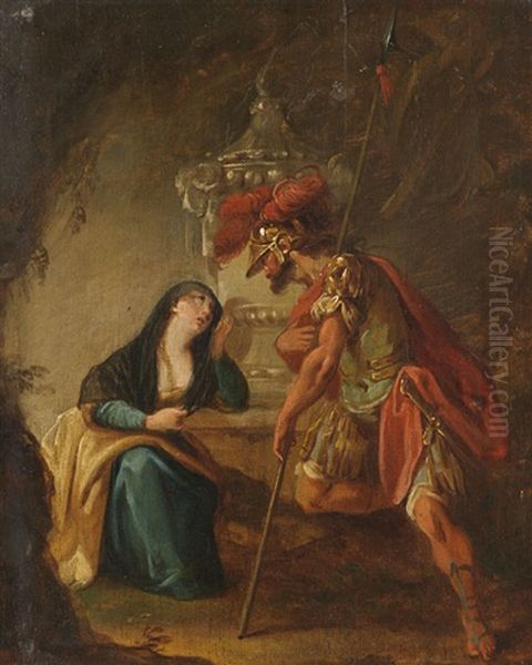 Flavianus Und Seine Frau Dafrosa (study) - view 1
