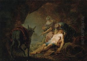 Der Barmherzige Samariter by Johann Zick