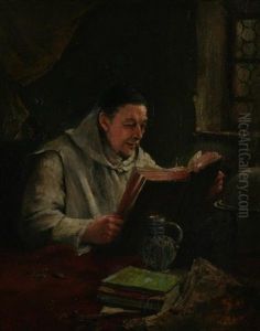 Reading By The Window by Hermann Ziebland
