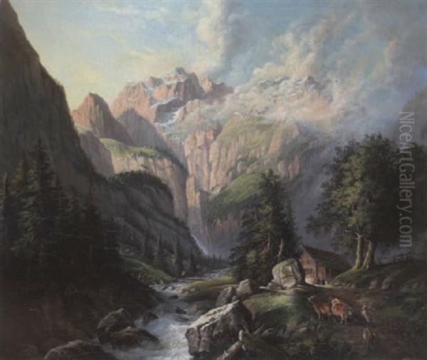 Blick Auf Reiselstock Und Silberen (klontal) - view 1