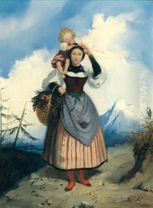 Am Heimweg by Josef Ziegler