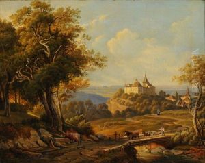 Blick Auf Schloss Kyburg by Jakob Ziegler-Sulzberger