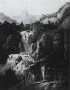 Reichenbachfall Bei Meiringen