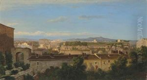 The Palatine Hill, Rome by Julius Zielke