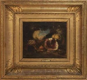 Nature Morte Aux Fruits by Felix Ziem