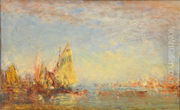 Coucher De Soleil Sur Le Bosphore - view 1