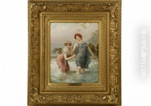 Baigneuses" (bathers) by Francois Edouard Zier