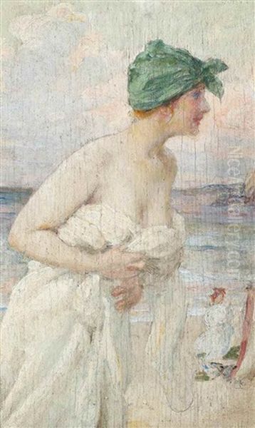 A Bather At Dusk - view 1