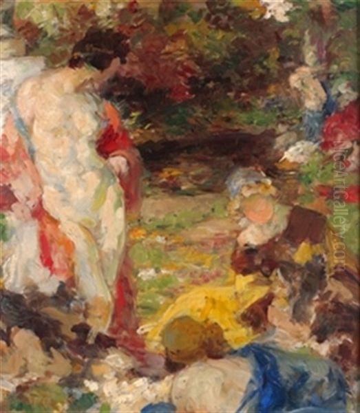 Mujeres En El Jardin - view 1