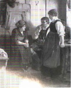Tavern Gossip by Hans August Zierngibl
