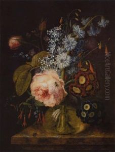 Blumenstilleben by Georges Frederic Ziesel