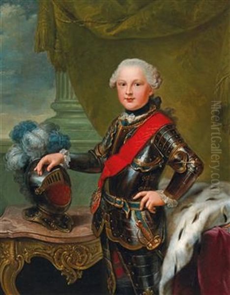Portrait Of Duke Carl Ii August Of Pfalz-zweibrucken As Hereditary Prince Of Bavaria - view 1