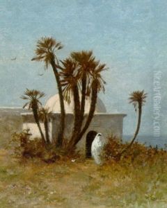 The Tomb Of Bouzareah, Algiers by Philip Zilcken