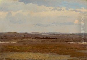 Heath Landscape In Jutland by Vilhelm (Joh. V.) Zillen