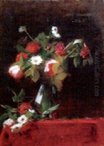 Vase De Fleurs by Jenny Zillhardt