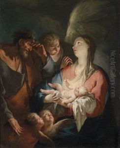Die Heilige Familie by Johann Zimbal