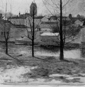 Am Waldbach by Alfred Zimmermann