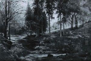 Spatsommertag Am Waldbach Spatsommertag Am Waldbach