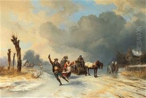 Winter Pleasures by August Richard Zimmermann