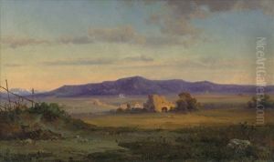 Abendstimmung Uber Der Romischen Campagna