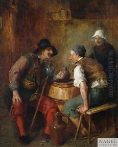 Im Wirtshaus by Ernst Karl Georg Zimmermann