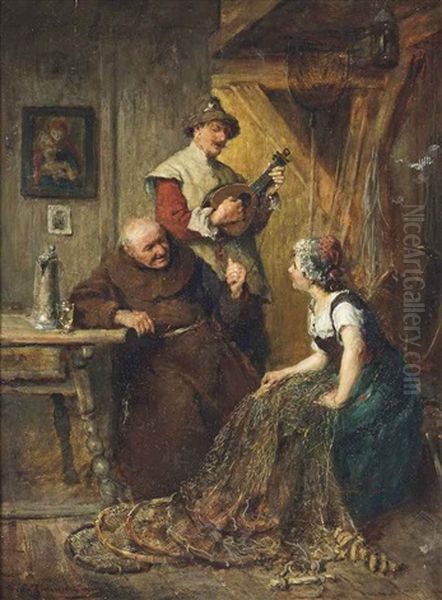 A Melody Whilst Mending The Nets - view 1