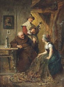 A Melody Whilst Mending The Nets by Ernst Karl Georg Zimmermann