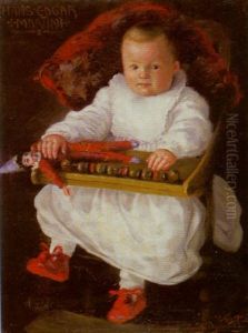 Hans Edgar Martini Als Kind Auf Einem Kinderstuhlchen Hans Edgar Martini Als Kind Auf Einem Kinderstuhlchen